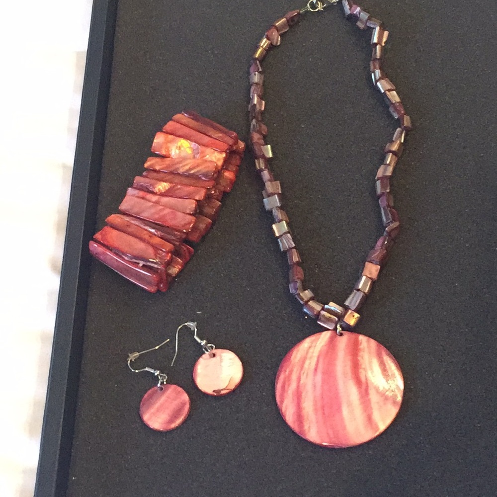 Statement necklace set